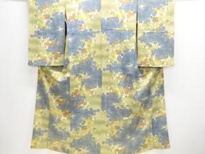 大正ロマン　桜橘模様着物